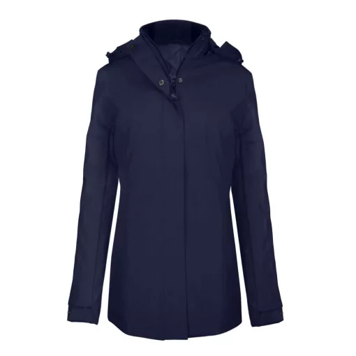 Női kabát Kariban KA6108 Ladies parka -M, Navy