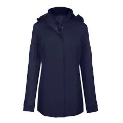 Női kabát Kariban KA6108 Ladies parka -XS, Navy
