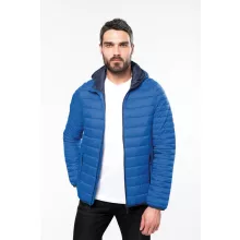 Férfi kabát Kariban KA6110 Men S Lightweight Hooded padded Jacket -2XL, White