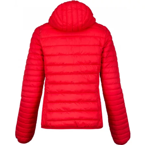 Női kabát Kariban KA6111 Ladies Lightweight Hooded padded Jacket -S, Red