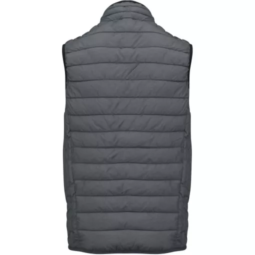 Férfi mellény Kariban KA6113 Men’S Lightweight Sleeveless Fake Down Jacket -S, Marl Da