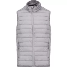 Férfi mellény Kariban KA6113 Men’S Lightweight Sleeveless Fake Down Jacket -3XL, Marl 
