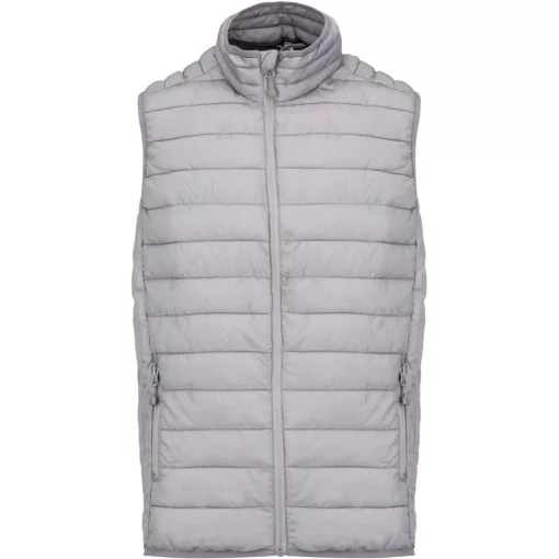 Férfi mellény Kariban KA6113 Men’S Lightweight Sleeveless Fake Down Jacket -S, Marl Si