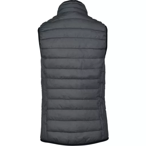 Női mellény Kariban KA6114 Ladies Lightweight Sleeveless Fake Down Jacket -S, Marl Dar
