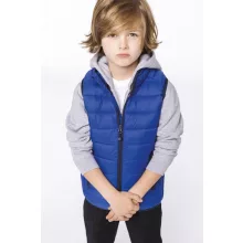 Gyerek kabát Kariban KA6115 Kids Lightweight Sleeveless padded Jacket -10/12, Red