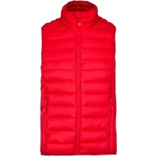 Gyerek kabát Kariban KA6115 Kids Lightweight Sleeveless padded Jacket -8/10, Red