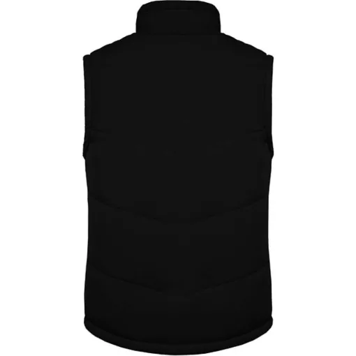 Uniszex mellény Kariban KA6118 Fleece Lined Bodywarmer -M, Black