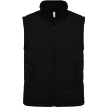 Uniszex mellény Kariban KA6118 Fleece Lined Bodywarmer -XS, Black
