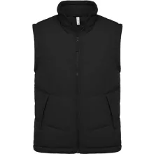 Uniszex mellény Kariban KA6118 Fleece Lined Bodywarmer -XS, Dark Grey