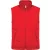   Uniszex mellény Kariban KA6118 Fleece Lined Bodywarmer -S, Red