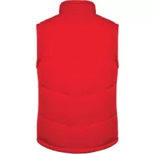 Uniszex mellény Kariban KA6118 Fleece Lined Bodywarmer -S, Red
