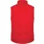   Uniszex mellény Kariban KA6118 Fleece Lined Bodywarmer -S, Red