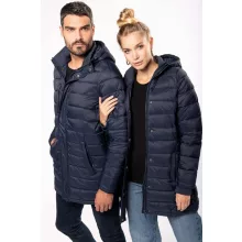 Férfi kabát Kariban KA6128 Men S Lightweight Hooded padded parka -XS, Black