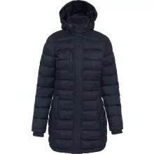 Női kabát Kariban KA6129 Ladies Lightweight Hooded padded parka -S, Navy