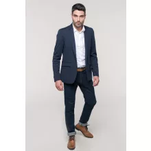 Férfi kabát Kariban KA6132 Men’S Knit Jacket -66, Light Grey Heather