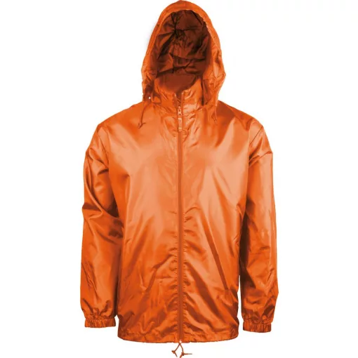 Uniszex széldzseki Kariban KA616 Unlined Windbreaker -L, Orange