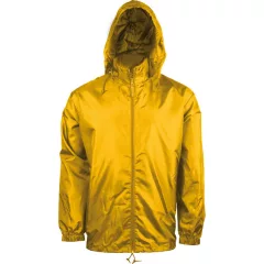   Uniszex széldzseki Kariban KA616 Unlined Windbreaker -S, Yellow