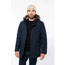 Férfi kabát Kariban KA621 Winter parka -4XL, Navy