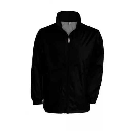 Uniszex széldzseki Kariban KA632 Eagle Ii - Lined Windbreaker -L, Black