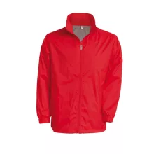 Uniszex széldzseki Kariban KA632 Eagle Ii - Lined Windbreaker -L, Red