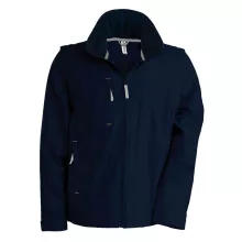 Uniszex kabát Kariban KA639 Score - Detachable-Sleeved Blouson Jacket -3XL, Navy/Grey