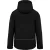 Férfi Softshell Kariban KA650 Men S Hooded Softshell Lined parka -4XL, Black