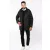   Uniszex kabát Kariban KA656 parka With Removable Hood -3XL, Black