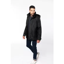 Uniszex kabát Kariban KA657 3-In-1 parka -L, Black
