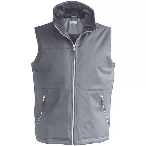 Férfi mellény Kariban KA659 Messenger - Bodywarmer -S, Convoy Grey