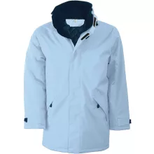 Uniszex kabát Kariban KA677 Quilted parka -XS, Sky Blue