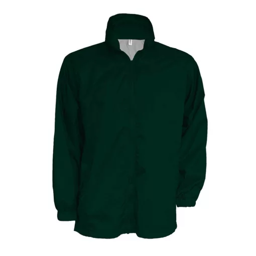 Férfi széldzseki Kariban KA687 Eagle - Lined Windbreaker -S, Forest Green
