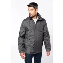 Férfi kabát Kariban KA693 Factory - Detachable Sleeved Blouson Jacket -3XL, Black