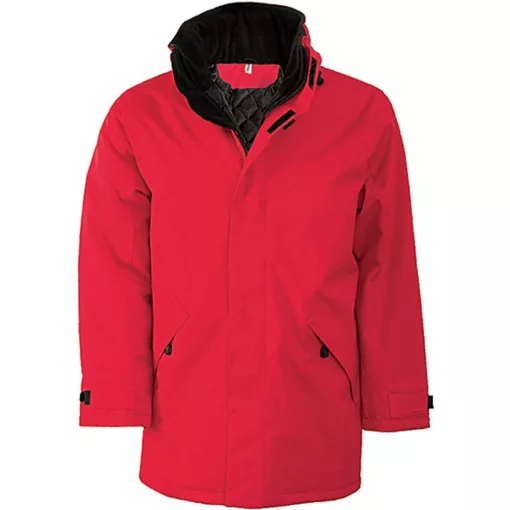 Gyerek Kariban KA696 Kids parka -12/14, Red