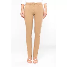 Női nadrág Kariban KA741 Ladies Chino Trousers -42, Dark Grey