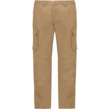 Férfi nadrág Kariban KA744 Men S Multipocket Trousers -50, Camel