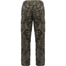 Férfi nadrág Kariban KA744 Men S Multipocket Trousers -50, Olive Camouflage