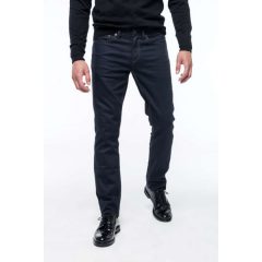 Férfi nadrág Kariban KA747 Men S premium Jeans -40, Dark Blue Denim