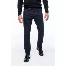 Férfi nadrág Kariban KA747 Men S premium Jeans -50, Dark Blue Denim