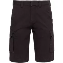 Férfi rövid nadrág Kariban KA754 Men S Multipocket Bermuda Shorts -52, Dark Grey