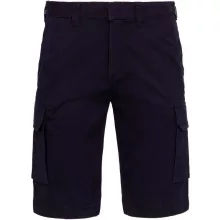 Férfi rövid nadrág Kariban KA754 Men S Multipocket Bermuda Shorts -50, Dark Navy