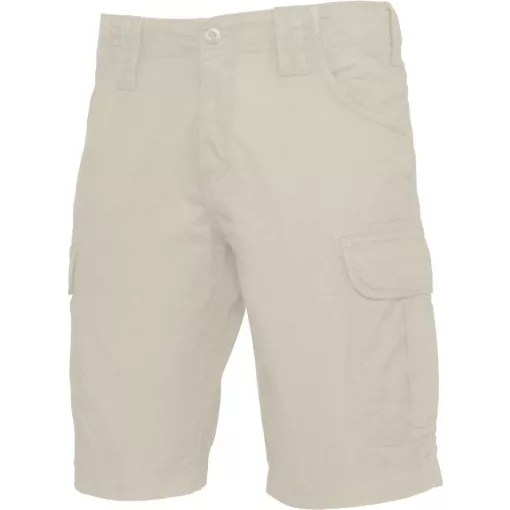 Férfi rövid nadrág Kariban KA766 Multipocket Bermuda Shorts -46, Beige