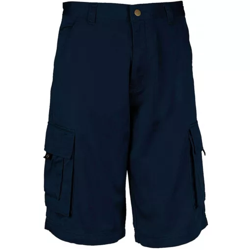 Férfi rövid nadrág Kariban KA777 Multi pocket Shorts -40, Navy