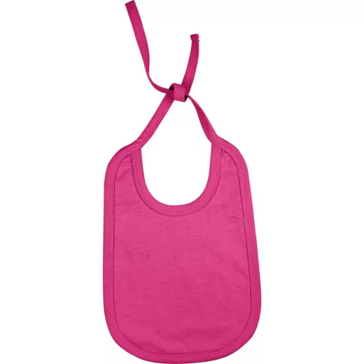 Gyerek Kariban KA832 Babies Cotton Bib -Egy méret, Fuchsia