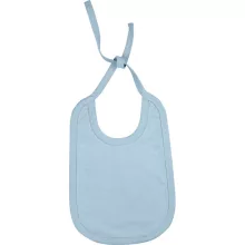 Gyerek Kariban KA832 Babies Cotton Bib -Egy méret, Sky Blue