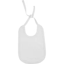 Gyerek Kariban KA832 Babies Cotton Bib -Egy méret, White