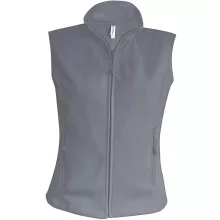Női Kariban KA906 Melodie - Ladies Micro Fleece Gilet -M, Convoy Grey
