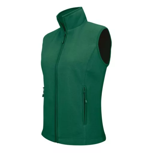 Női Kariban KA906 Melodie - Ladies Micro Fleece Gilet -3XL, Forest Green