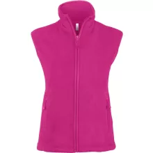 Női Kariban KA906 Melodie - Ladies Micro Fleece Gilet -XL, Fuchsia