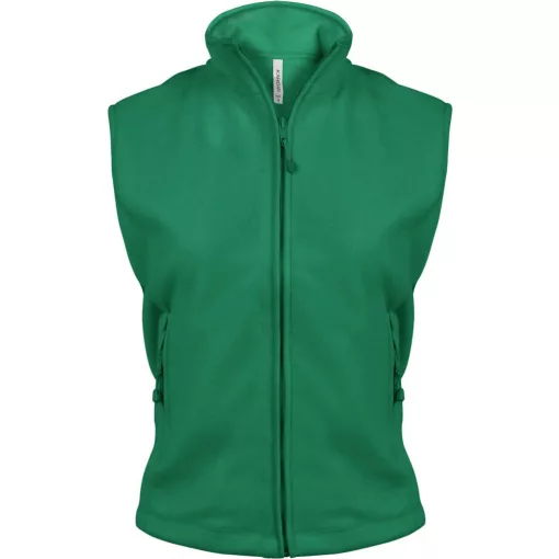 Női Kariban KA906 Melodie - Ladies Micro Fleece Gilet -2XL, Kelly Green