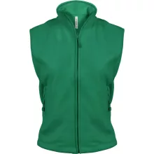 Női Kariban KA906 Melodie - Ladies Micro Fleece Gilet -3XL, Kelly Green